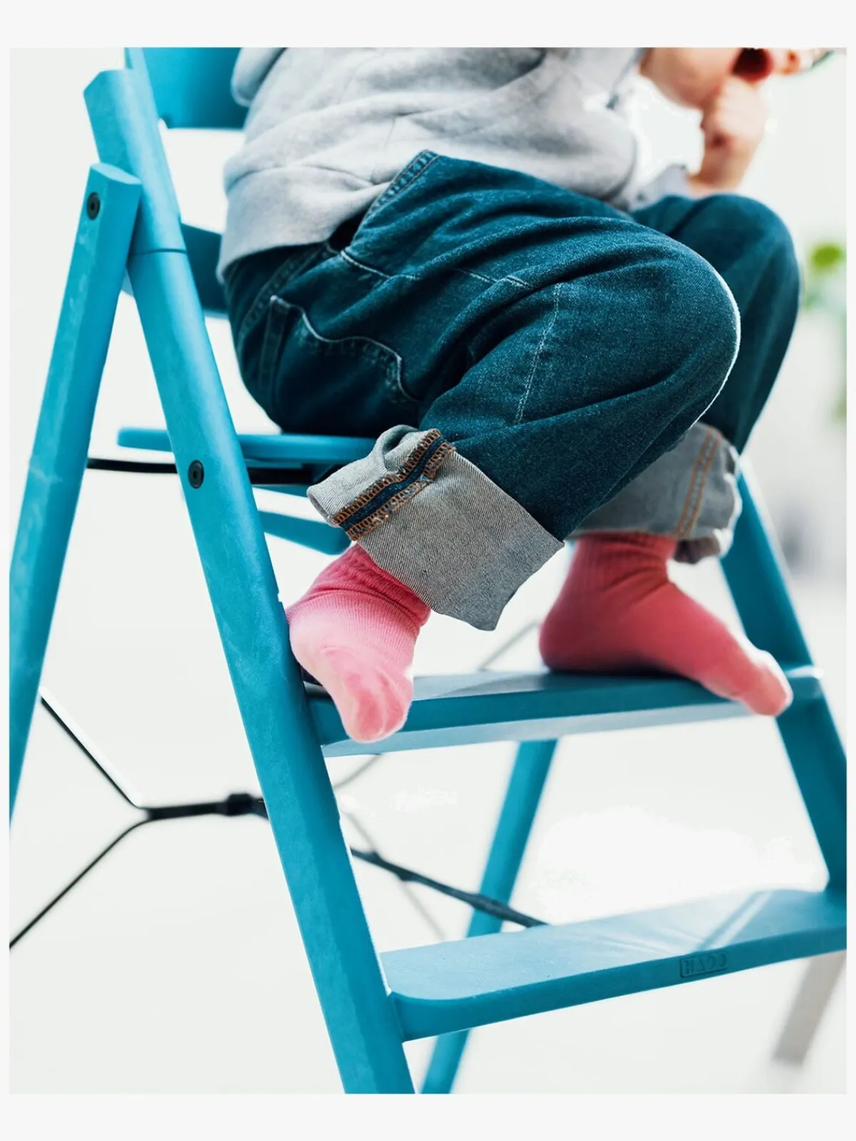 Højstole & Tilbehør|KAOS Klapp Højstol Recycled, Swedish Blue Blå