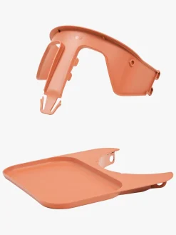 Højstole & Tilbehør|KAOS Klapp Højstol Recycled inkl. Beskyttelsesbøjle & Bakke, Swedish Blue/Terracotta Pink