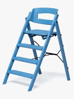 Højstole & Tilbehør|KAOS Klapp Højstol Recycled inkl. Beskyttelsesbøjle & Bakke, Swedish Blue/Swedish Blue