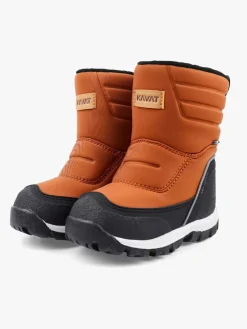 Støvler & Vinterstøvler|Kavat Voxna WP Vinterstøvler, Maple Orange/Sort/Lilla