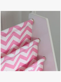 Børnemøbler|KidKraft Bogreol, Lyserød/Hvid