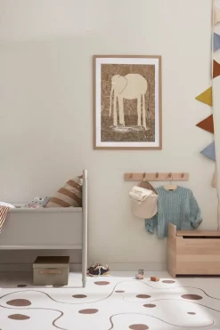 Interiør|KidsConcept Kids Concept 5 SAGA Knagerække, Blonde