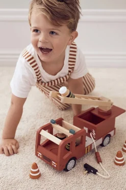 KidsConcept Legetøjsbiler & -Fartøjer-Kids Concept Aiden Brandbil