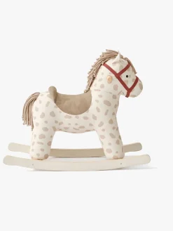 Gyngeheste & -Dyr|Legetøj Til Børn På 0-10 År|KidsConcept Kid's Concept Aiden Gyngehest Dotty Hvid