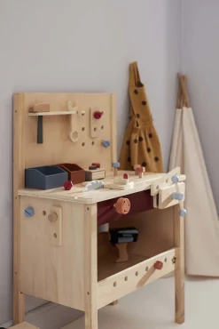 Rolleleg|KidsConcept Kid's Concept Arbejdsbord m. Værktøj