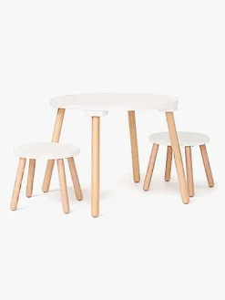 Børn KidsConcept Børnemøbler-Kids Concept Bord & Stole, Hvid