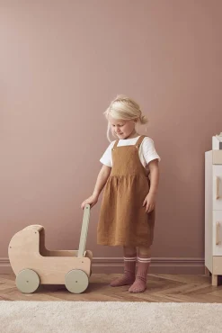 Dukker & Bamser|KidsConcept Kids Concept Dukkevogn Natur