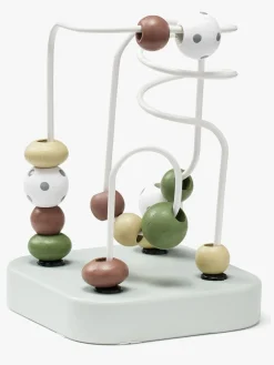 Trælegetøj|Babylegetøj|KidsConcept Kids Concept Edvin Kuglebane Mini, Grøn Grøn/Flerfarvet