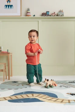 KidsConcept Trælegetøj-Kids Concept EDVIN Trækdyr Elgfamilie