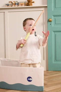 KidsConcept Legetelte & -Tunneler-Kid's Concept Kid's Hub Båd med Fiskesæt