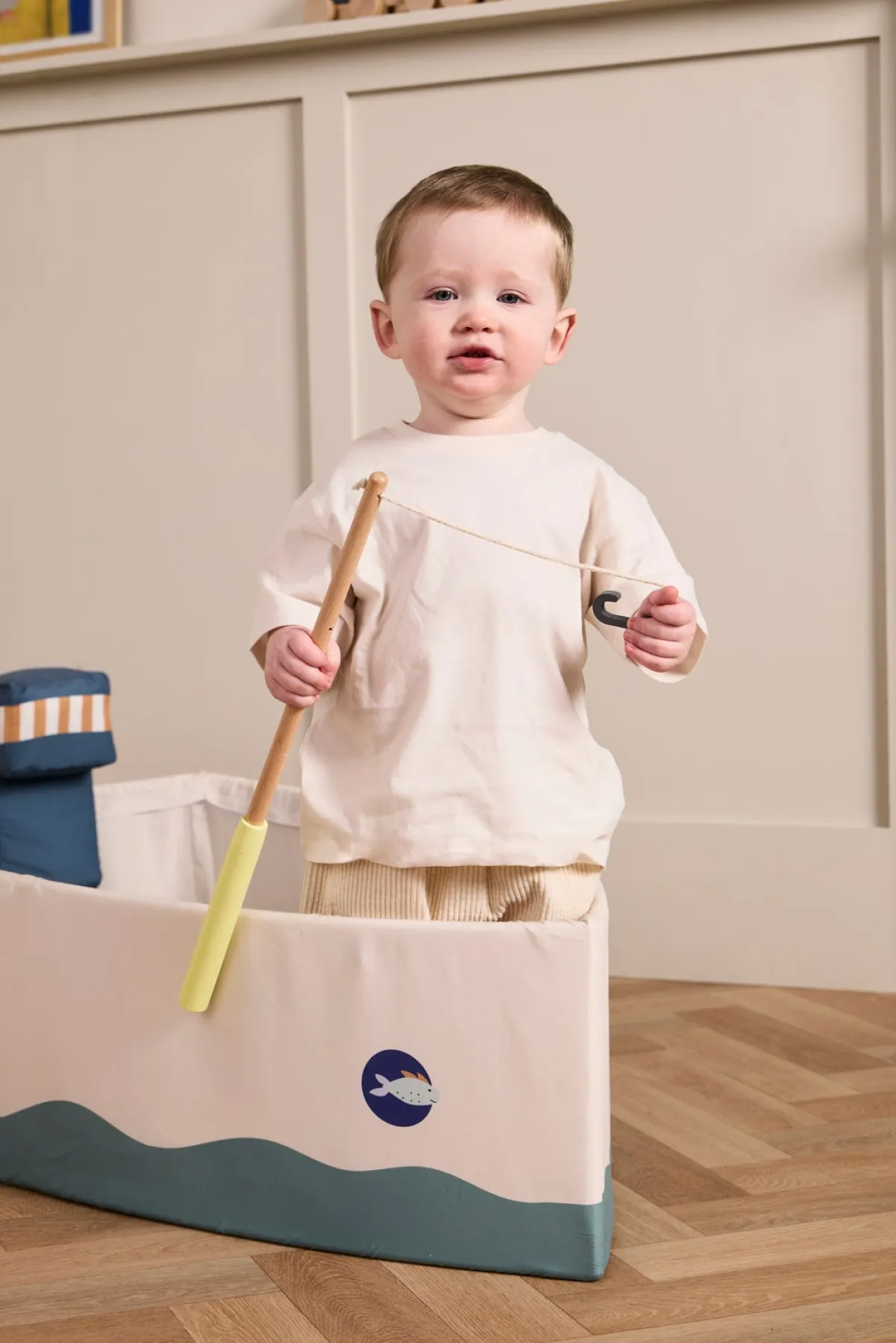 KidsConcept Legetelte & -Tunneler-Kid's Concept Kid's Hub Båd med Fiskesæt