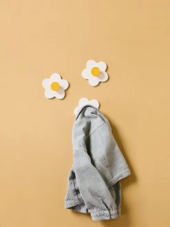 Interiør|KidsConcept Kid's Concept Krog Blomst 3-pak, Hvid