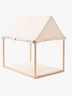 Interiør|KidsConcept Kids Concept Legehus Telt, Naturhvid