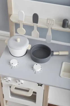 KidsConcept Rolleleg-Kid's Concept Legekøkken, Natur/Hvid