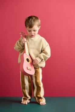 KidsConcept Musikinstrumenter-Kid's Concept Legetøjsguitar Blomst, Pink