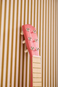 KidsConcept Musikinstrumenter-Kid's Concept Legetøjsguitar Blomst, Pink