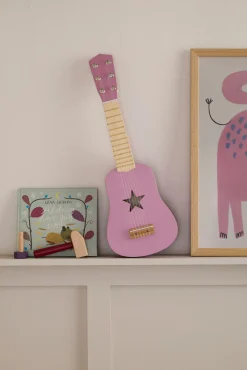 KidsConcept Musikinstrumenter-Kid's Concept Legetøjsguitar, Mørkepink