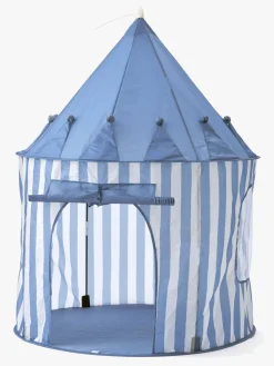 KidsConcept Legetelte & -Tunneler-Kids Concept Stribet Legetelt, Blå