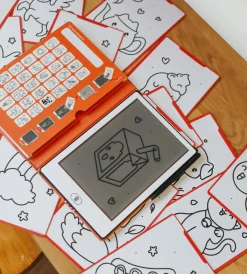 Kreativt Legetøj|Kidywolf KIDYDRAW MINI Tegnetablet LCD Kawaii Lilla