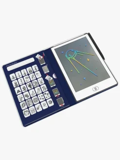 Kreativt Legetøj|Kidywolf KIDYDRAW MINI Tegnetablet LCD Galakse Blå