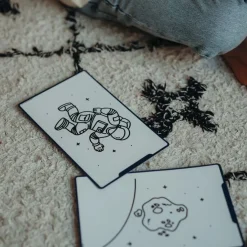 Kreativt Legetøj|Kidywolf KIDYDRAW MINI Tegnetablet LCD Galakse Blå