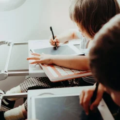 Kreativt Legetøj|Kidywolf KIDYDRAW MINI Tegnetablet LCD Dyr Orange