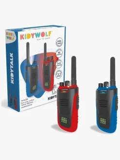 Elektronik & Media|Kidywolf KIDYTALK Walkie Talkies, Blå/Rød Blå