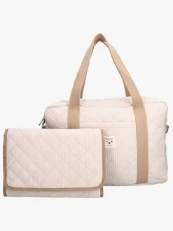 Kidzroom Pusletasker-Care Milan Thinking Little Thoughts Pusletaske, Beige