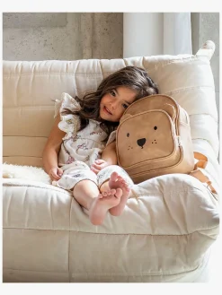 Børn Kidzroom Tasker-Rygsæk Beary Excited 5L, Sandfarvet