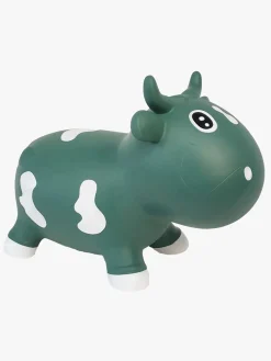 Udelegetøj|KidZZfarm Ko Hoppedyr, Grøn Grøn