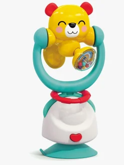 Babylegetøj|Kinder and Kids 2-i-1 Rangle med Sugekop Kung Fu Bjørn Flerfarvet