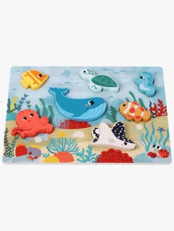 Legetøj Til Børn På 0-10 År|Spil & Puslespil|Kinder and Kids Puslespil Hav, Multifarvet