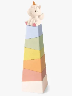 Babylegetøj|Kinder and Kids Stableklodser Enhjørning, Multifarvet Flerfarvet