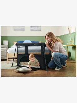 Børnesenge & Tilbehør|Kinderkraft CAMI Weekendseng, Black Sort