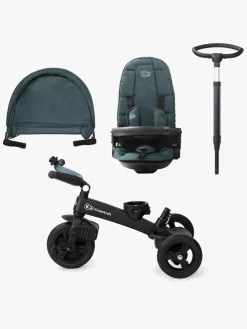 Cykler|Kinderkraft EASYTWIST Midnight Trehjulet Cykel, Grøn