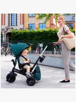 Cykler|Kinderkraft EASYTWIST Midnight Trehjulet Cykel, Grøn