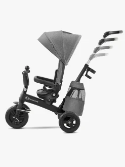 Cykler|Kinderkraft EASYTWIST Platinum Trehjulet Cykel, Grå