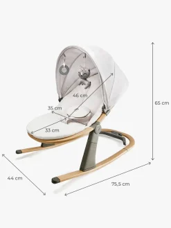 Skråstole & Babygynger|Kinderkraft ELSU Skråstol, Grå