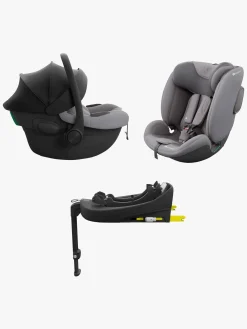 Kinderkraft Autostole 9-36 Kg|Autostole 0-13 Kg-ENDURA SAFE Modulsystem, Grey