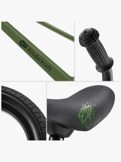 Cykler|Kinderkraft ETER Løbecykel, Grøn Grøn