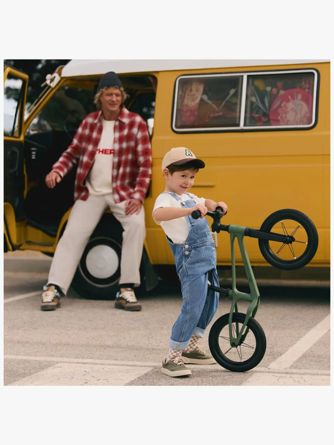 Cykler|Kinderkraft ETER Løbecykel, Grøn Grøn
