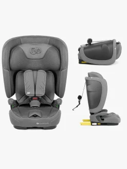 Autostole 9-36 Kg|Kinderkraft FIX2GO i-Size Autostol, Grey Grå