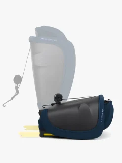 Autostole 9-36 Kg|Kinderkraft FIX2GO i-Size Autostol, Navy