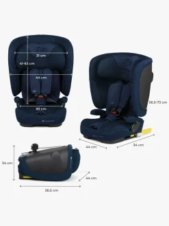Autostole 9-36 Kg|Kinderkraft FIX2GO i-Size Autostol, Navy
