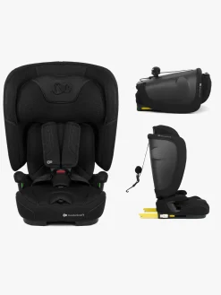 Autostole 9-36 Kg|Kinderkraft FIX2GO i-Size Autostol, Black Sort