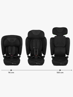 Autostole 9-36 Kg|Kinderkraft FIX2GO i-Size Autostol, Black Sort