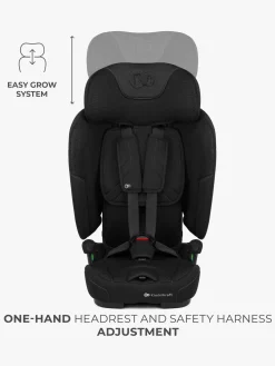 Autostole 9-36 Kg|Kinderkraft FIX2GO i-Size Autostol, Black Sort