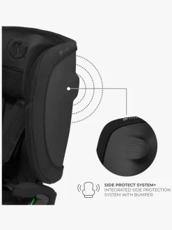 Autostole 9-36 Kg|Kinderkraft FIX2GO i-Size Autostol, Black Sort