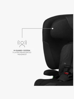 Autostole 9-36 Kg|Kinderkraft FIX2GO i-Size Autostol, Black Sort