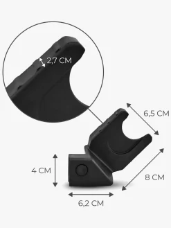 Vogntilbehør|Kinderkraft HELSI 2 Adapter